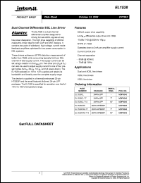 Click here to download EL1528CRE-T7 Datasheet