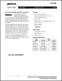 Click here to download EL1528CL-T7 Datasheet