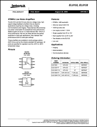 Click here to download EL5132IS Datasheet
