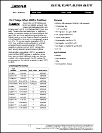 Click here to download EL5257IY-T13 Datasheet