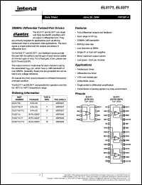Click here to download EL5171IS-T7 Datasheet