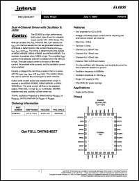 Click here to download EL6835CL Datasheet