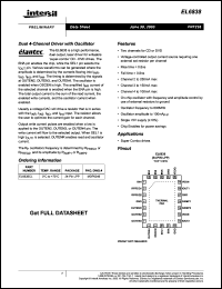 Click here to download EL6838CL Datasheet