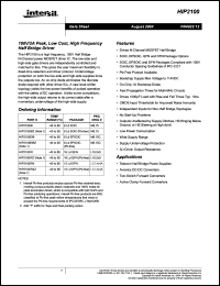 Click here to download HIP2100EIBZ Datasheet