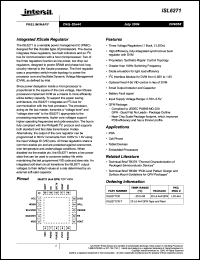 Click here to download ISL6271CR-T Datasheet