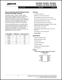 Click here to download ISL6841IUZ-T Datasheet