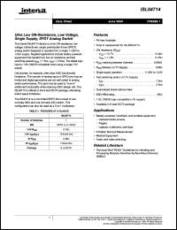 Click here to download ISL84714IHZ-T Datasheet