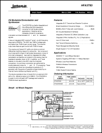 Click here to download HFA3783IN96 Datasheet