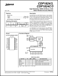 Click here to download CDP1824CD3 Datasheet