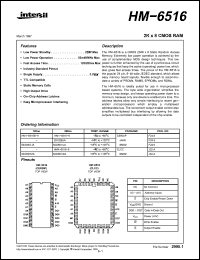Click here to download HM1-6516-9 Datasheet