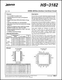 Click here to download HS1-3182-8 Datasheet