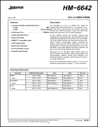 Click here to download HM6-6642B-9 Datasheet