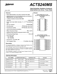 Click here to download 5962F9671701 Datasheet