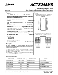 Click here to download 5962F9671901VRC Datasheet