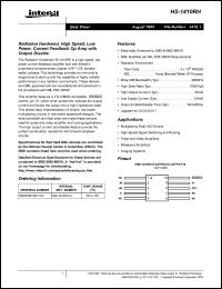Click here to download 5962F9851801VXC Datasheet