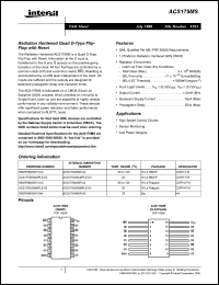 Click here to download 5962F9863501VXC Datasheet