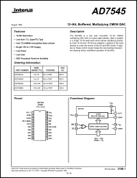 Click here to download AD7545AN Datasheet