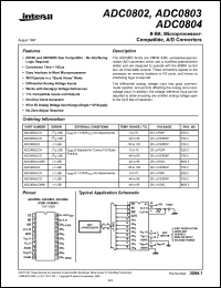 Click here to download ADC0803LD Datasheet