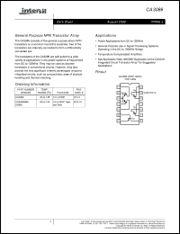 Click here to download CA3086M Datasheet