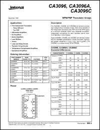 Click here to download CA3096E Datasheet