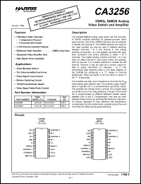 Click here to download CA3256M Datasheet