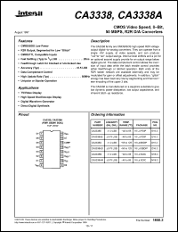 Click here to download CA3338D Datasheet