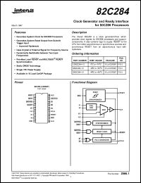 Click here to download CD82C284-12 Datasheet