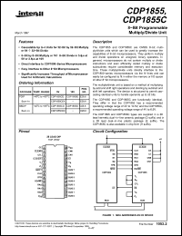 Click here to download CDP1855E Datasheet