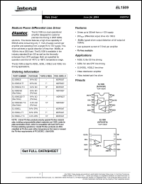 Click here to download EL1509CS-T13 Datasheet