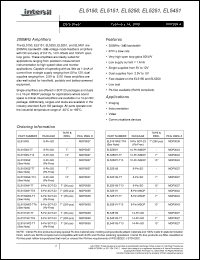 Click here to download EL5150 Datasheet