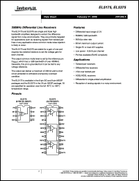 Click here to download EL5175 Datasheet