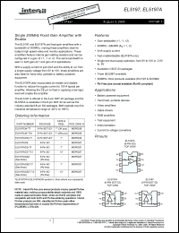 Click here to download EL5197ACW-T7 Datasheet