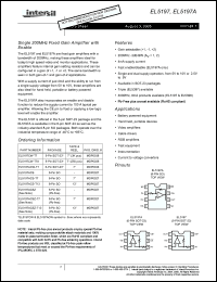 Click here to download EL5197 Datasheet