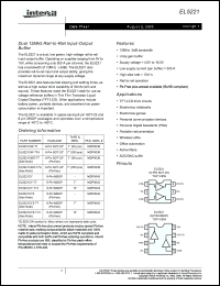 Click here to download EL5221CY-T7 Datasheet