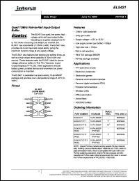 Click here to download EL5421 Datasheet