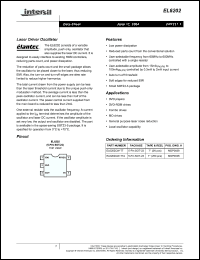 Click here to download EL6202CW-T7 Datasheet