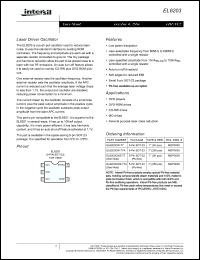 Click here to download EL6203CWZ-T7 Datasheet