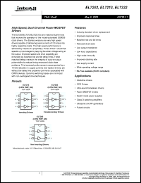 Click here to download EL7222CN Datasheet