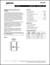 Click here to download HA3-2540C-5 Datasheet