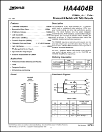 Click here to download HA4404 Datasheet