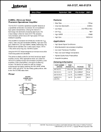 Click here to download HA7-5127-5 Datasheet
