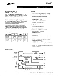 Click here to download HC55171CM Datasheet