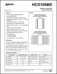 Click here to download HCS109DMSR Datasheet