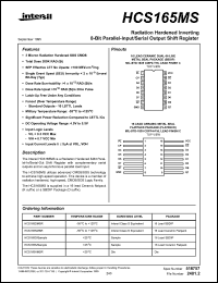 Click here to download HCS165D Datasheet