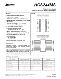 Click here to download HCS244D Datasheet