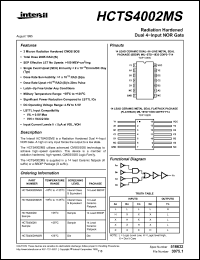 Click here to download HCTS4002K Datasheet