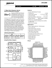 Click here to download HFA3860IV96 Datasheet