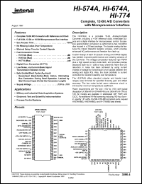 Click here to download HI1-774T/883 Datasheet