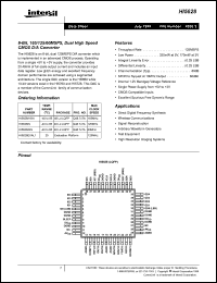 Click here to download HI5628EVAL1 Datasheet