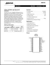 Click here to download HI5741BIP Datasheet